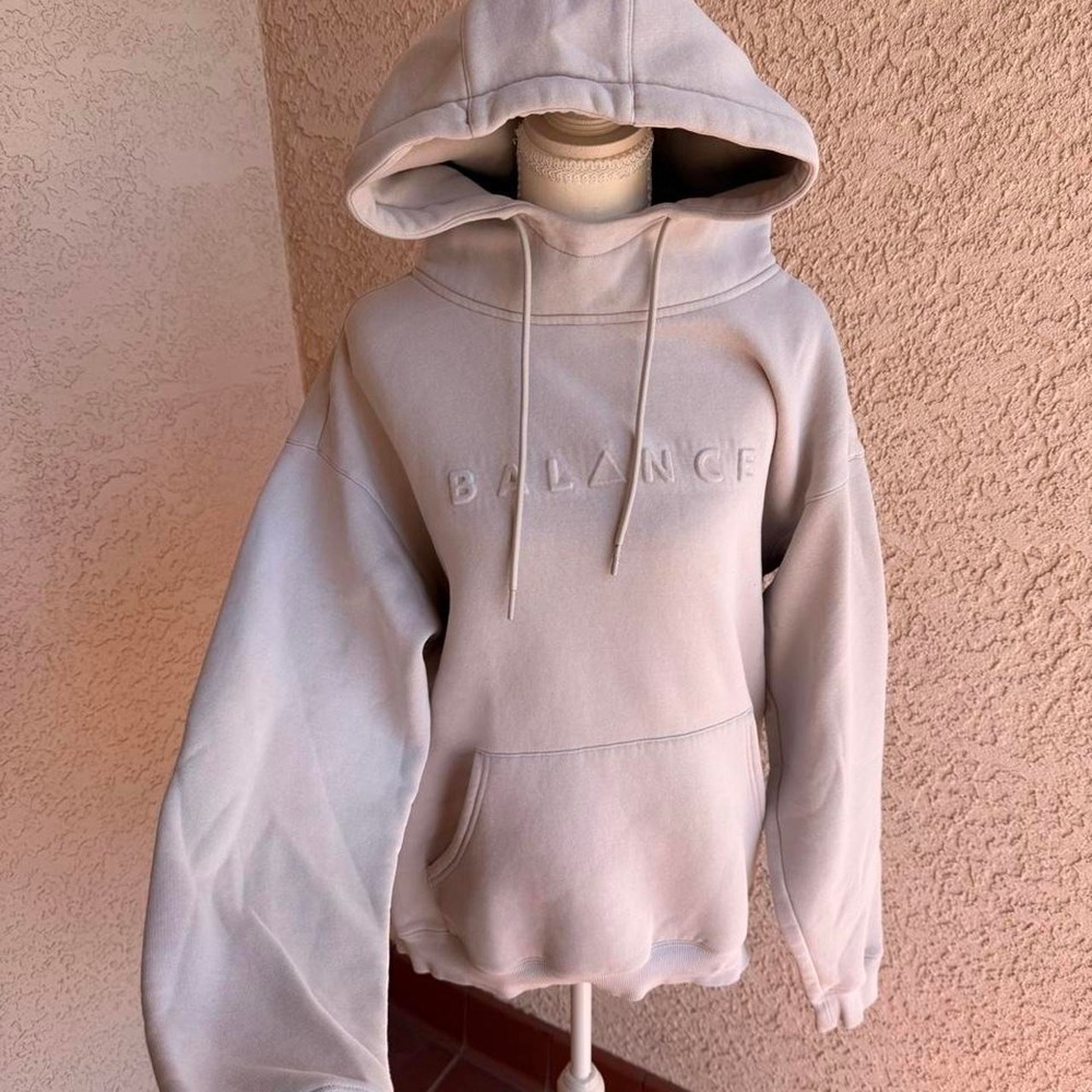 Balance beige hoodie